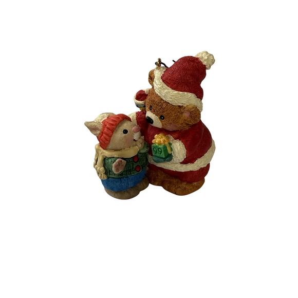 Hallmark Keepsake Christmas Oranament 1999 Mary’s Bears Bunny And Bear - Picture 4 of 7